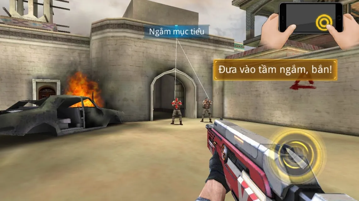 tính năng chính có trong Vtc game Phục kích