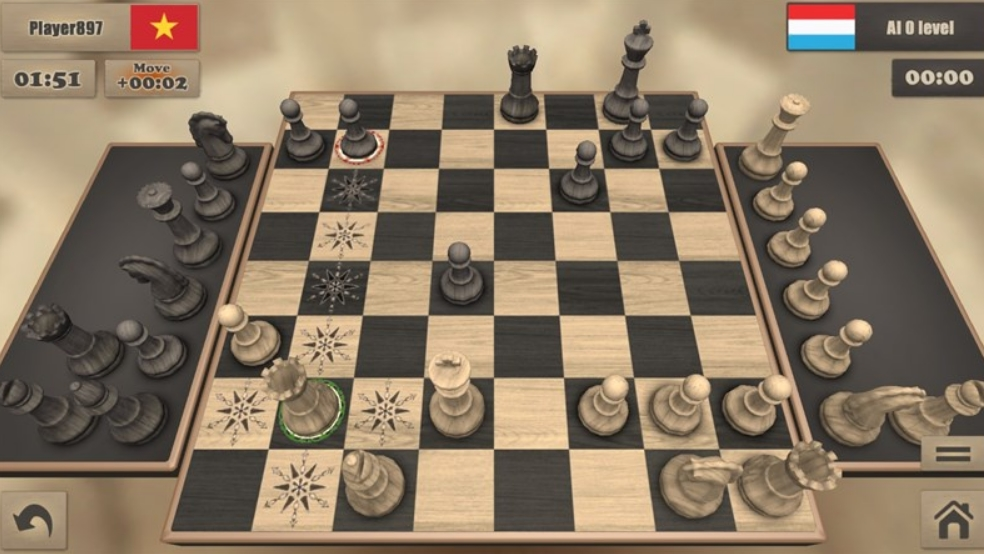 Luật của game co vua Real Chess 