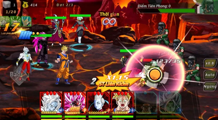 Gameplay của Rồng Thần Siêu Cấp