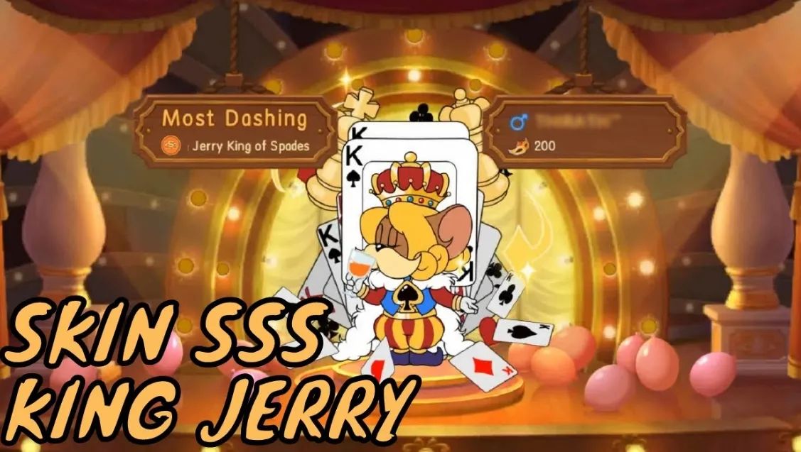 King Jerry là vua của Vương quốc Đồ chơi