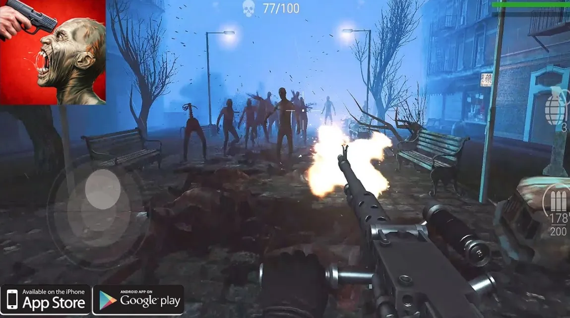 Game zombie FPS với điều khiển dễ dàng