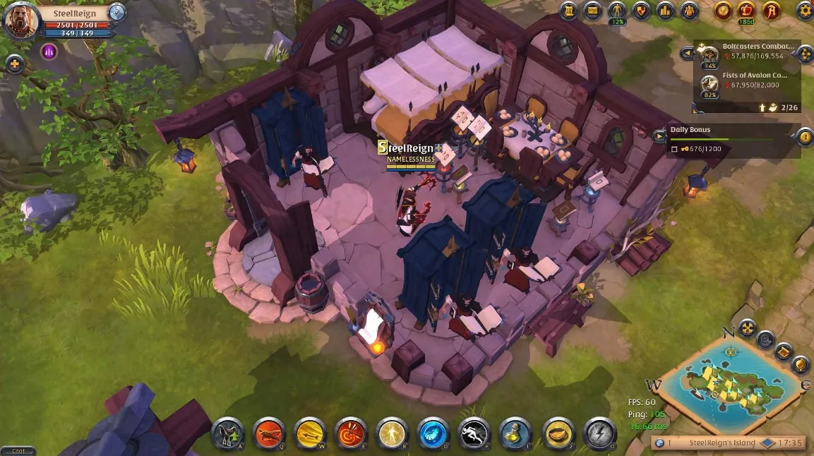 Kiếm tiền Albion khi sở hữu một hòn đảo