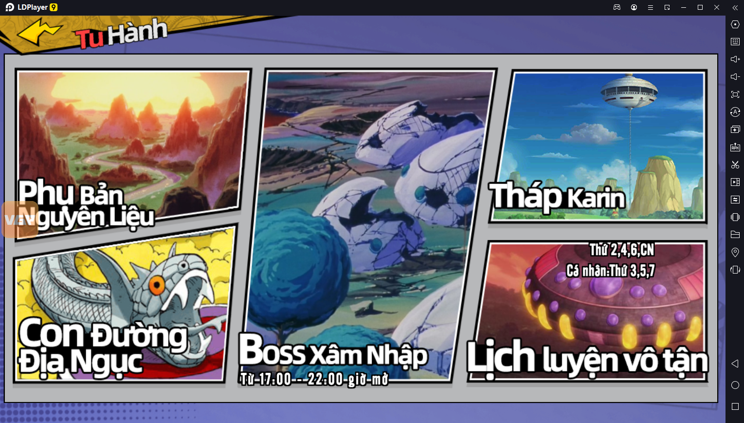 chi tiết về game 7 vien ngoc rong Bản Năng Vô Cực