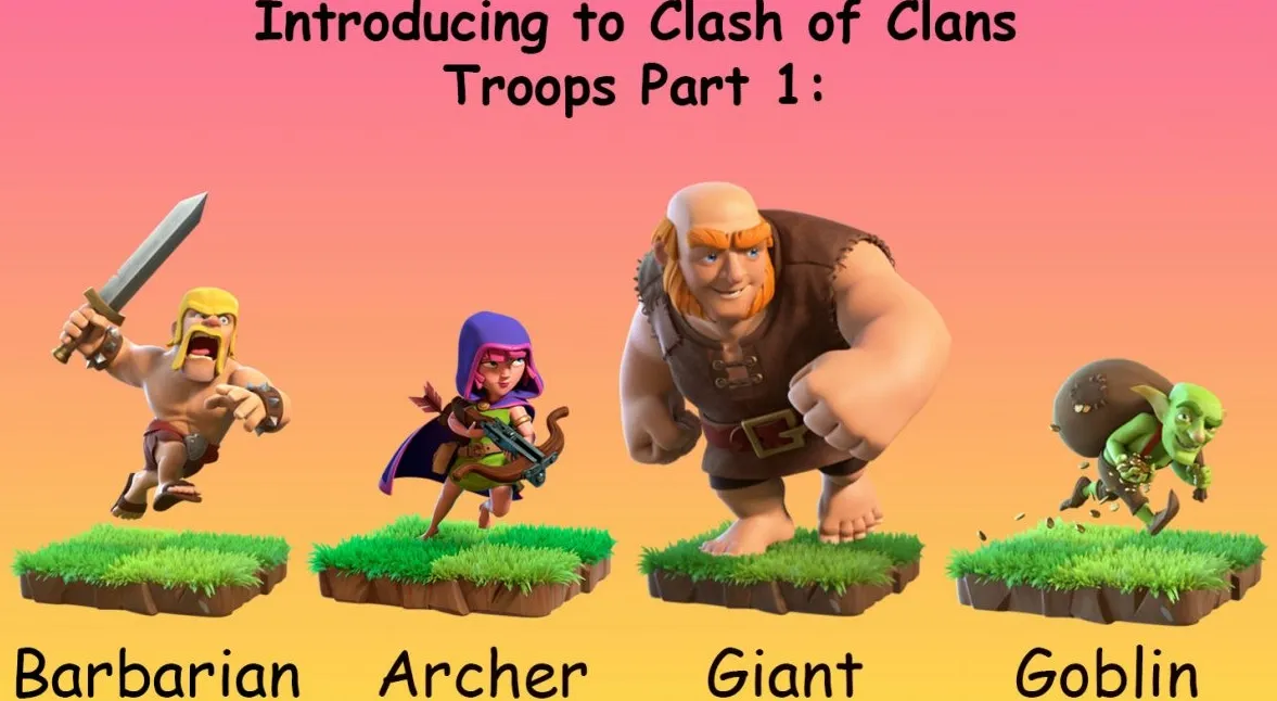 chiến lược chiến tranh game mobile Clash of Clans