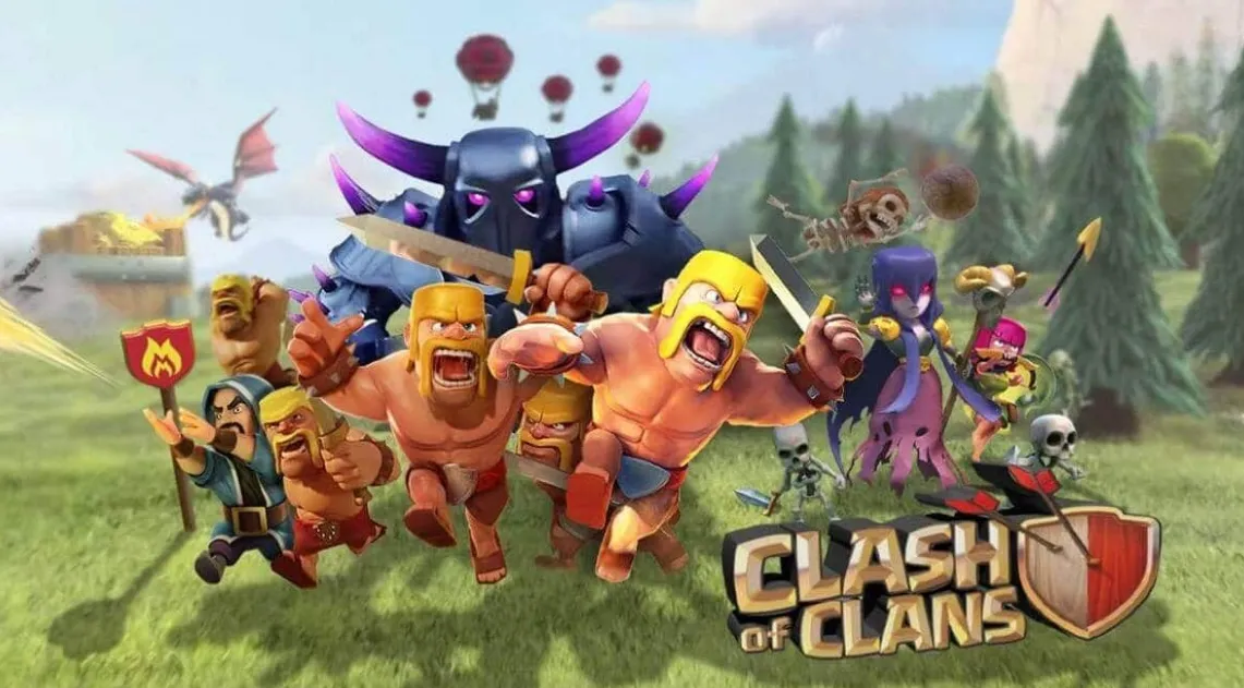 tham gia gia tộc trong game mobile Clash of Clans