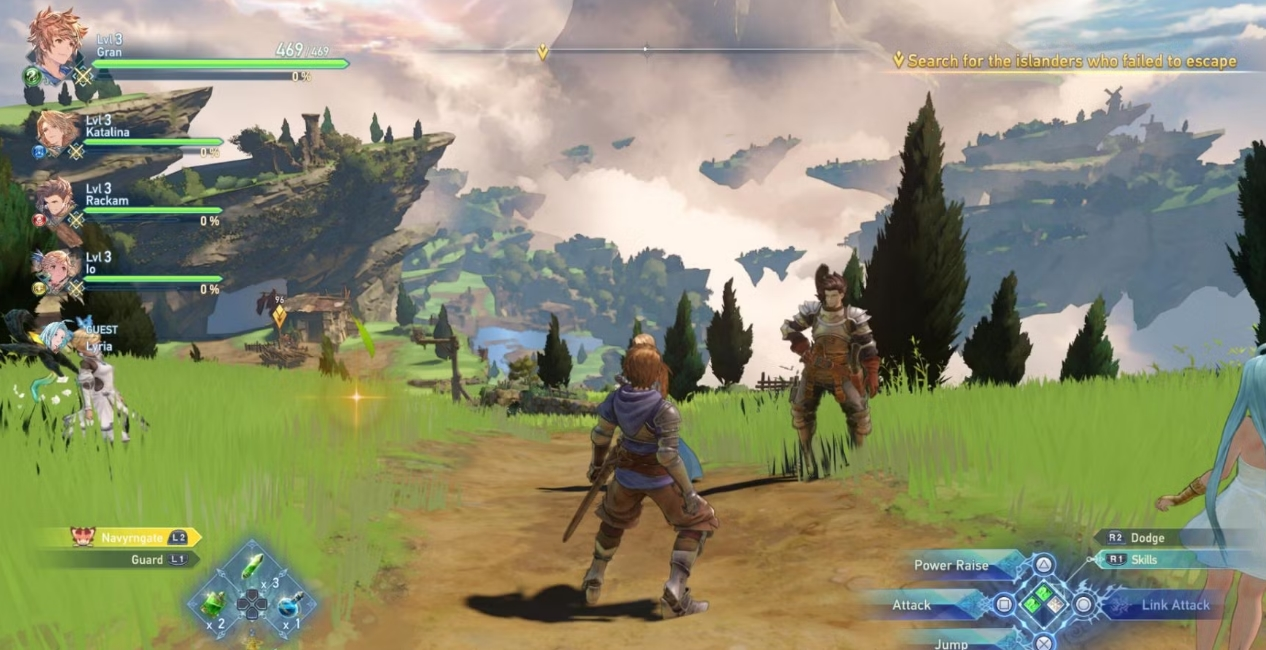 Game thủ Granblue Fantasy Relink