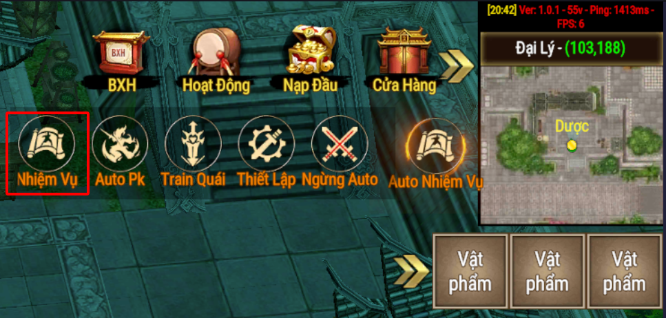 Danh sách code Thần long mobile nhập liền