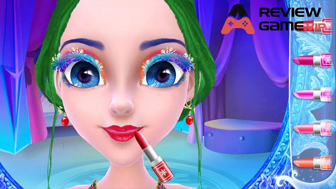 Các Bước Cơ Bản Trong Trò Chơi Trang Điểm Công Chúa Thời Trang Làm Tóc